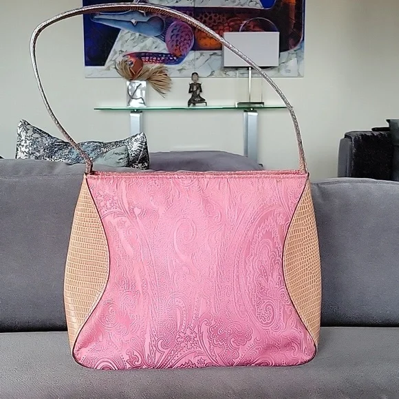 ETRO Paisley Print Shoulder Bag - EUC - Picture 3 of 14